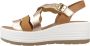 IGI&Co Modieuze Wedges voor Vrouwen Brown Dames - Thumbnail 2