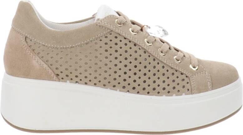 IGI&Co Sneakers Beige Dames