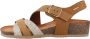 IGI&Co Stijlvolle Platte Sandalen voor Vrouwen Brown Dames - Thumbnail 2