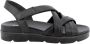 Igi&Co Zwarte Casual Leren Sandalen voor Vrouwen - Thumbnail 1