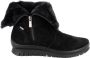 Igi&Co Zwarte Dames Goretex Suède Booties - Thumbnail 1