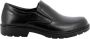 Igi&Co Zwarte Goretex Leren Herenloafers - Thumbnail 1