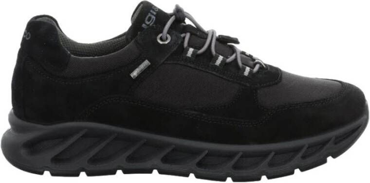IGI&Co Zwarte Goretex Textiel Sneakers Black Dames