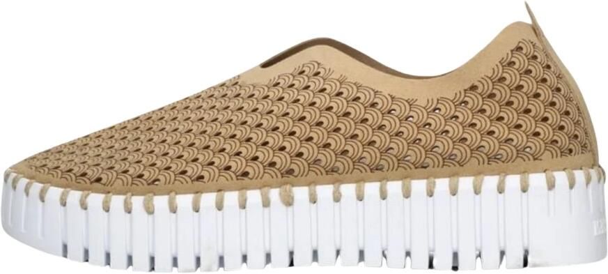 ILSE JACOBSEN Instappers Dames Tulip3373 Textiel Beige