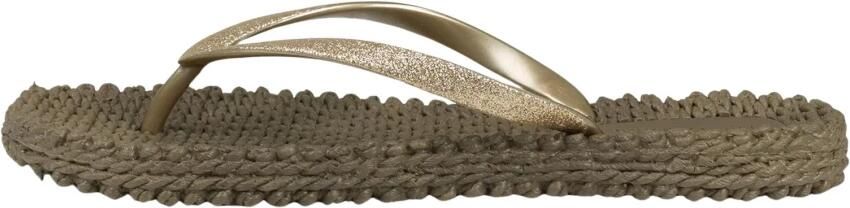 Ilse Jacobsen Vrouwen Rubber Slippers Damesschoenen Teenslipper Cheerful01 Goud - Foto 18