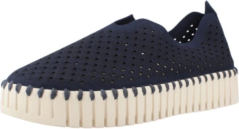 Ilse Jacobsen Instappers Platform TULIP3373 660 Dark Indigo - Foto 7