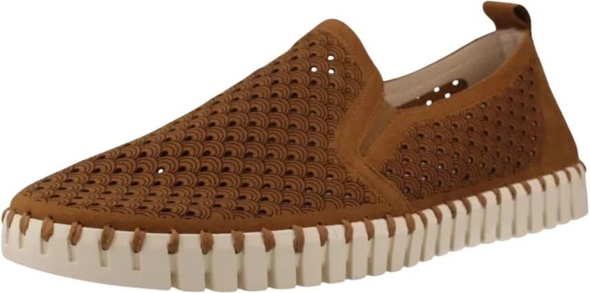 Ilse Jacobsen Instappers Heren TULIP140MEN 236 Cashew