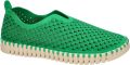 ILSE JACOBSEN Instappers Dames Tulip3275 Textiel Groen - Groen