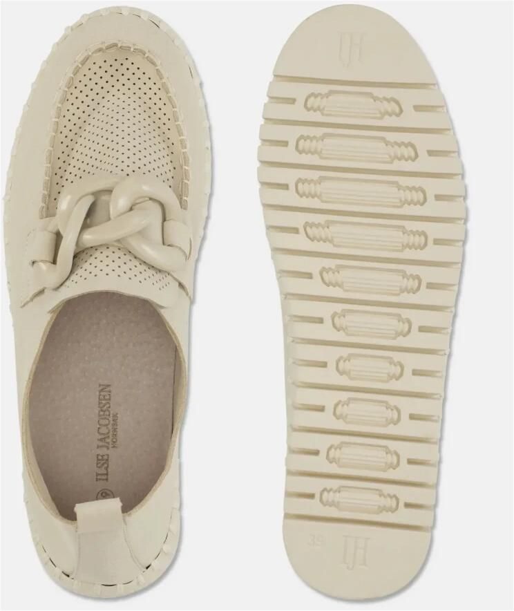 Ilse Jacobsen Tulip Loafers beige Microvezel Dames - Foto 4