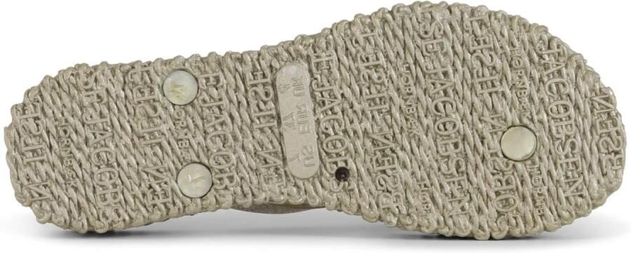 ILSE JACOBSEN Teenslippers Dames Cheerful13 Rubber Goud - Foto 6