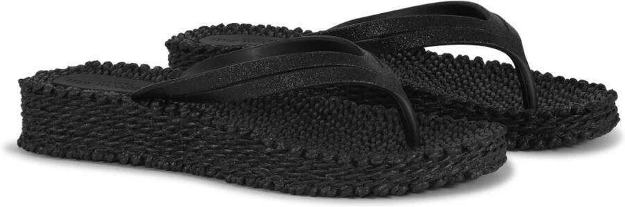 ILSE JACOBSEN Teenslippers Dames Cheerful13 Rubber Zwart - Foto 13