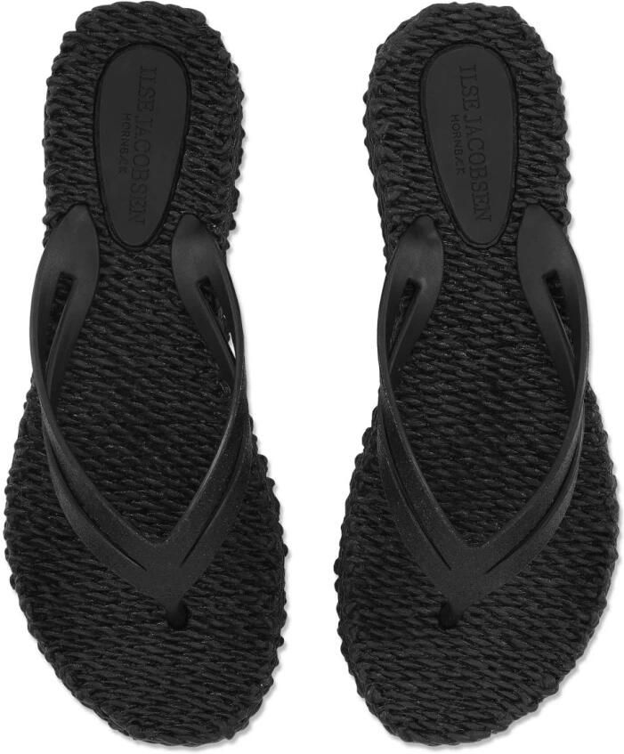 ILSE JACOBSEN Teenslippers Dames Cheerful13 Rubber Zwart - Foto 10