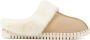 Ilse Jacobsen Pantoffels Dames Sloffen Instappers Suède Harde zool Open hiel Tulip 3871 Beige - Thumbnail 3