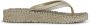 ILSE JACOBSEN Teenslippers Dames Cheerful13 Maat: 40 Materiaal: Rubber Kleur: Goud - Thumbnail 11