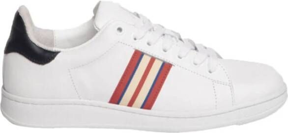 Ines De La Fressange Paris Charly driekleurige vlecht sneakers White Dames