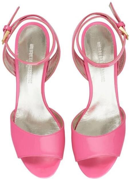 Ines de la Fressange Paris Patent Platform Sandal - Foto 2