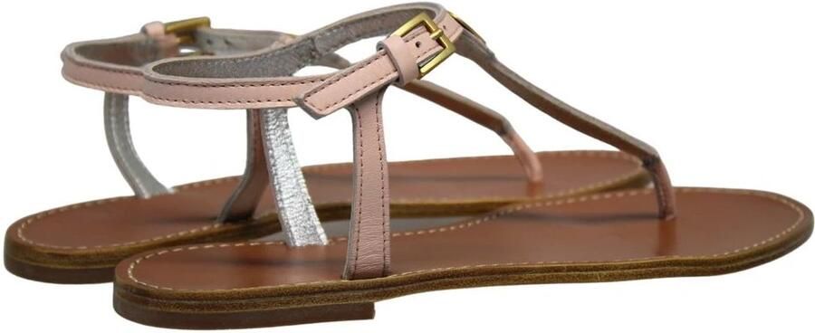 Ines de la Fressange Paris Platte leren sandalen - Foto 2