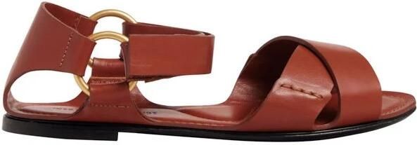 Ines de la Fressange Paris Platte Sandaal met Open Teen