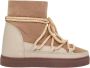 Inuikii Classic Wedge snowboot van schapenvacht met leren details - Thumbnail 1