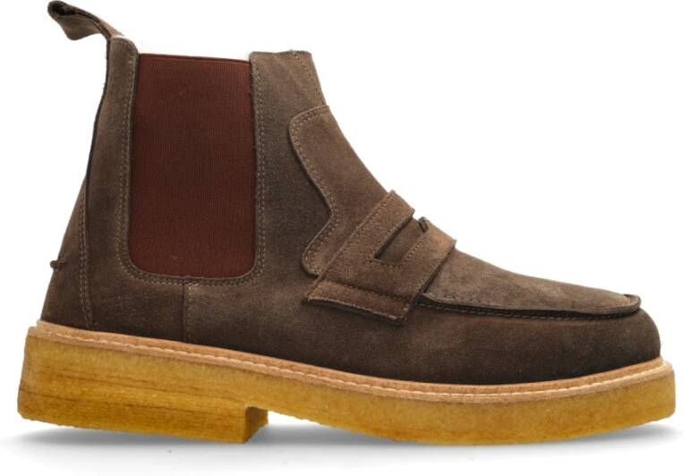 Inuikii Chelsea Velour suède schoenen