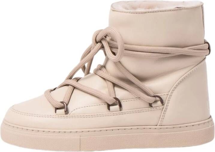 Inuikii Crème Leren Sneaker 37 Beige Dames