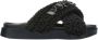 Inuikii Geweven Stenen Sandalen Black Dames - Thumbnail 2