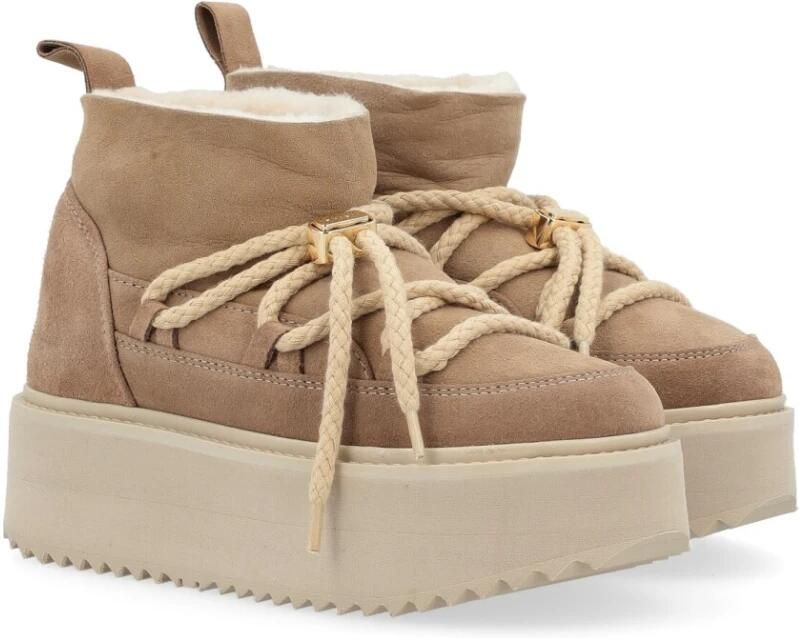 INUIKII Winterlaarzen Classic Low Platform in beige - Foto 6