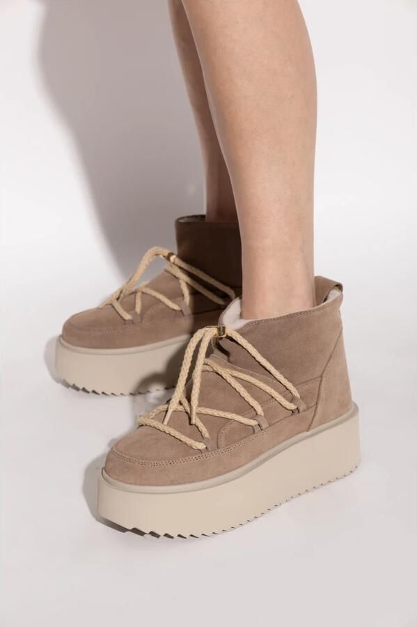 INUIKII Winterlaarzen Classic Low Platform in beige - Foto 4