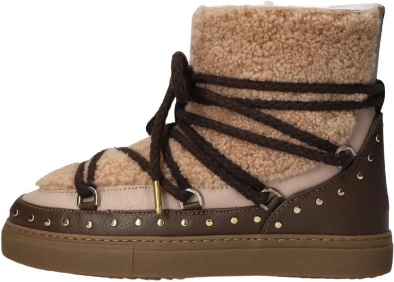 INUIKII Vachtlaarzen Dames Curly Rock Maat: 39 Materiaal: Textiel Kleur: Bruin - Foto 7