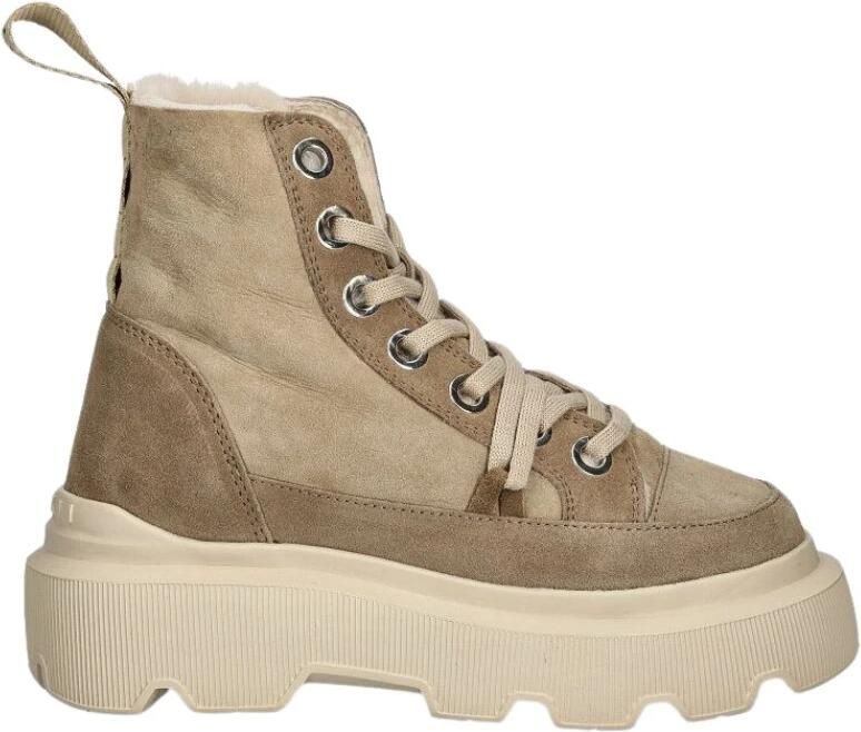 INUIKII Winterlaarzen Matilda Shearling in beige