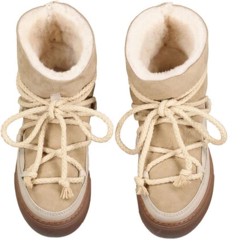 INUIKII Vachtlaarzen Dames Classic Maat: 40 Materiaal: Suède Kleur: Beige - Foto 7