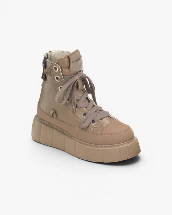 INUIKII Winterlaarzen Leather Matilda in beige - Foto 2