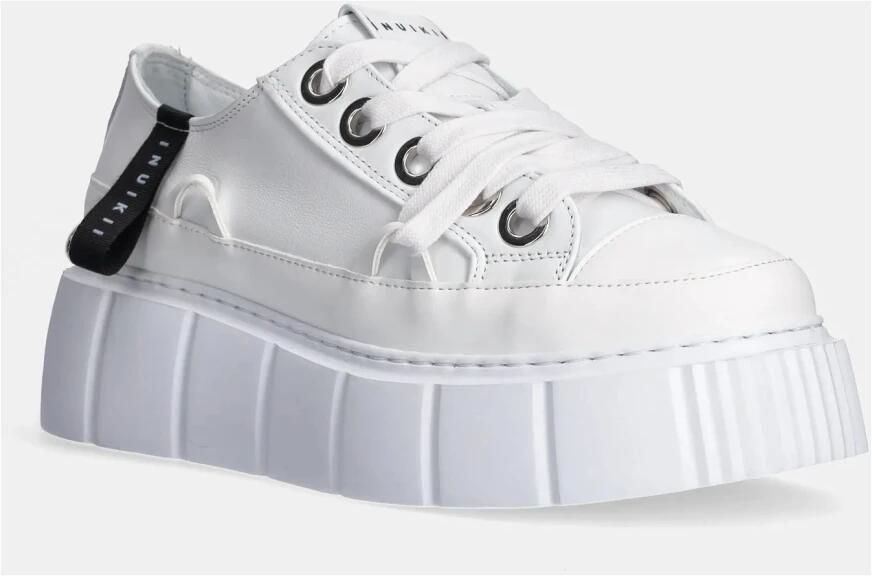 INUIKII Low-Top Sneakers LEATHER MATILDA LOW in wit - Foto 3