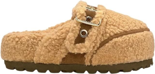 Inuikii Mule Cozy Loafer Curly