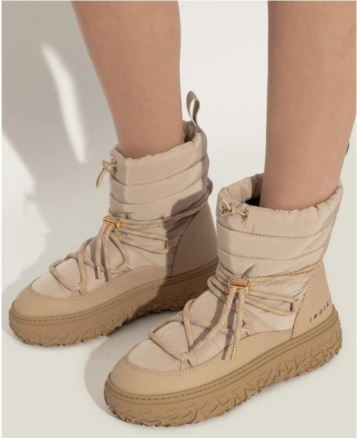 Inuikii Women's Technical Performance Winterschoenen beige - Foto 4