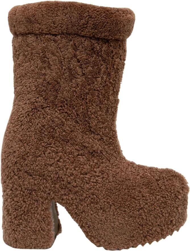 Inuikii Shearling Hoge Enkellaarsjes
