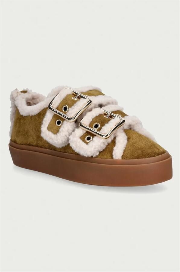 Inuikii Shearling Lage Klittenband Gesp - Foto 3