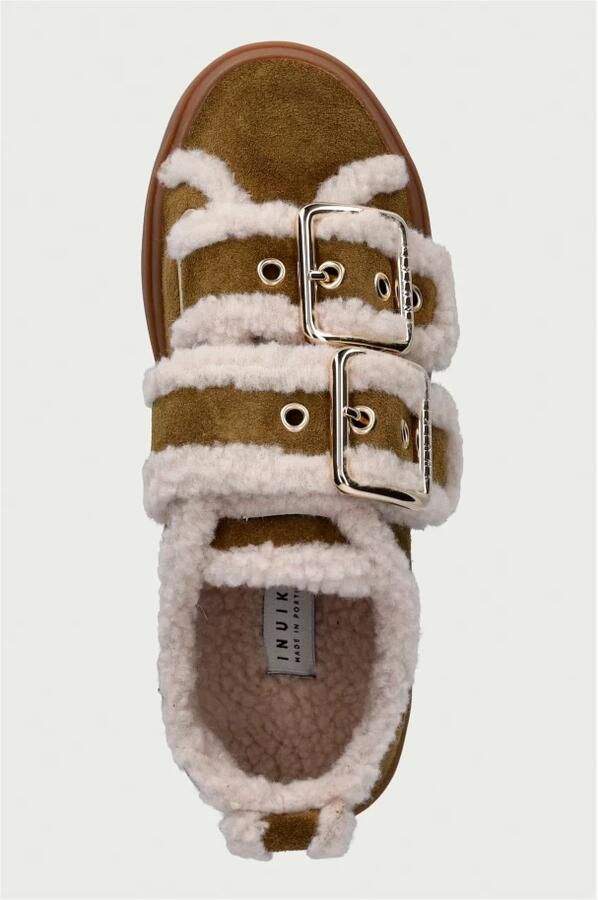 Inuikii Shearling Lage Klittenband Gesp - Foto 2