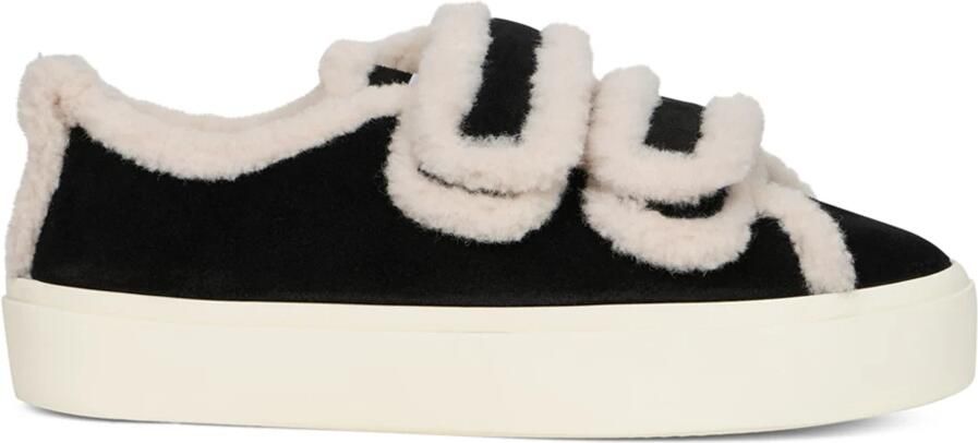 INUIKII Winterlaarzen Shearling Low Velcro in zwart