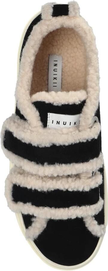 INUIKII Winterlaarzen Shearling Low Velcro in zwart - Foto 8