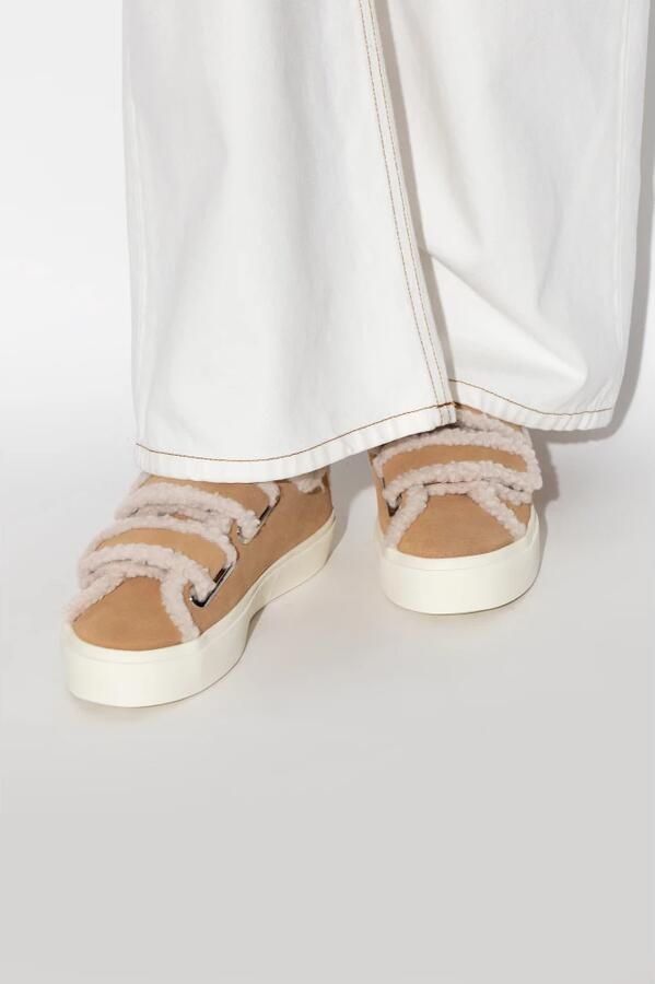 INUIKII Winterlaarzen Shearling Low Velcro in beige - Foto 2
