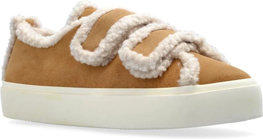 INUIKII Winterlaarzen Shearling Low Velcro in beige - Foto 5