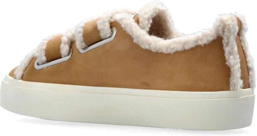 INUIKII Winterlaarzen Shearling Low Velcro in beige - Foto 4