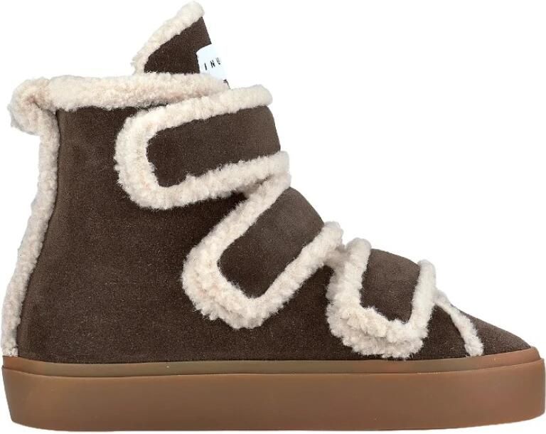 Inuikii Shearling Velcro Wedge
