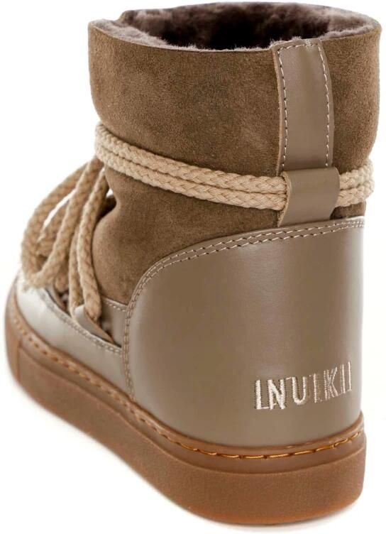 INUIKII Enkellaarsjes Dames Outdoor Snowboots Damesschoenen Suède Classic Sneaker Beige - Foto 2