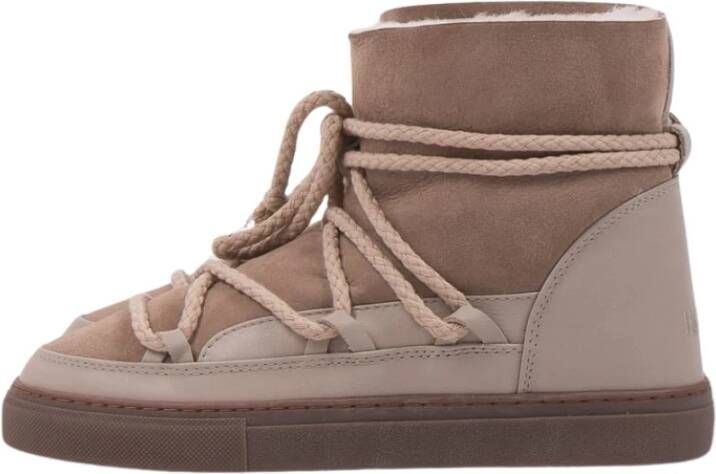 INUIKII Enkellaarsjes Dames Outdoor Snowboots Damesschoenen Suède Classic Sneaker Beige - Foto 13