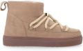 INUIKII Vachtlaarzen Dames Classic Low Suède Beige - Beige