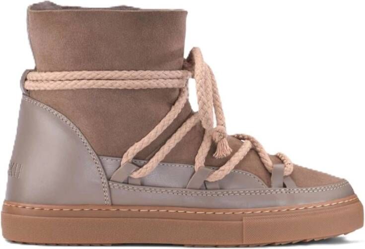 Inuikii Klassieke Taupe Winter Sneaker