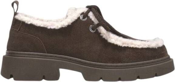 Inuikii Krullend Bruine Winterlaarzen