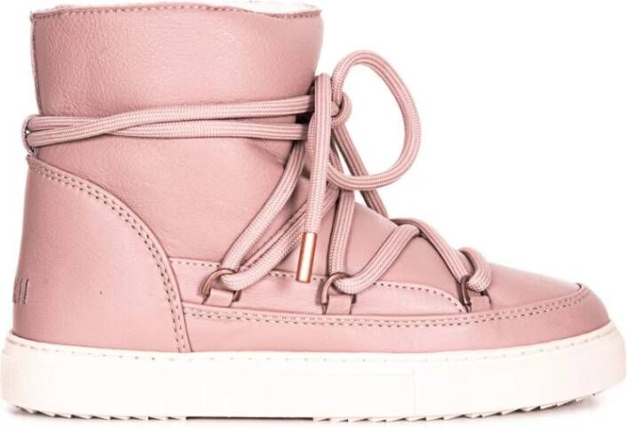 Inuikii Leren Sneakers Roze Dames